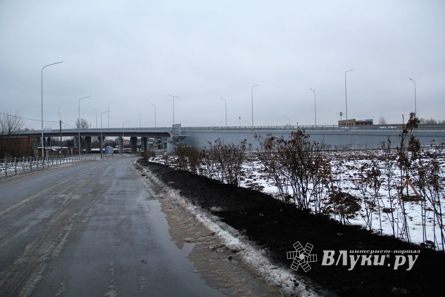 Назначена дата открытия путепровода в Великих Луках (ФОТО)