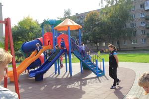 В Великих Луких благоустроили сквер на ул. Жукова (фото)