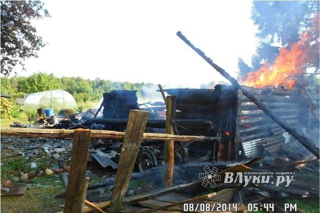 Грозы стали причиной нескольких пожаров в Псковской области (ФОТО)