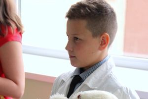 Первоклассников школы №13 посвятили в пешеходы (ФОТО)