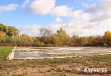 Вертолётная площадка появилась на территории Великолукской межрайонной больницы