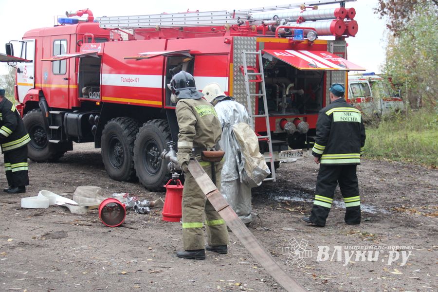 В Великих Луках тушили вагон поезда (ФОТО)