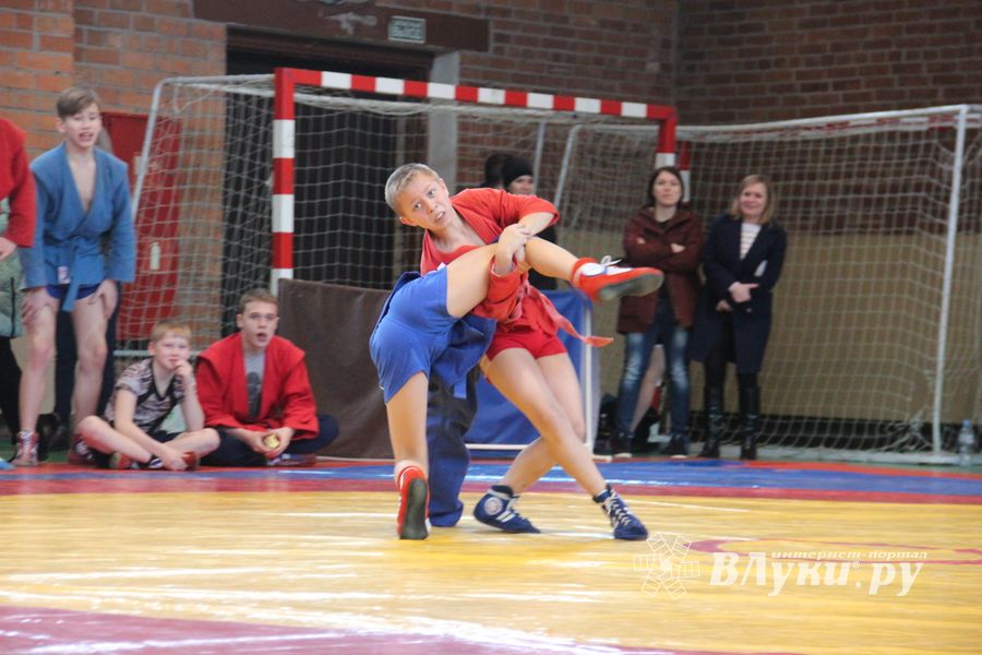 В Великих Луках прошли соревнования по самбо (ФОТО)