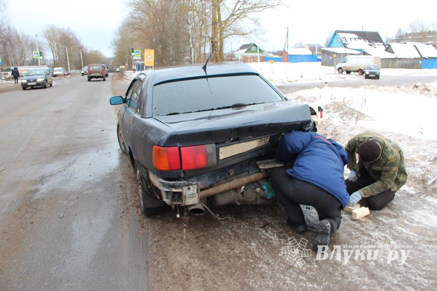 ДТП в районе великолукской райбольницы (ФОТО)