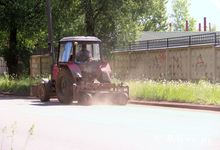 Фотофакт: проспект Гагарина чистят