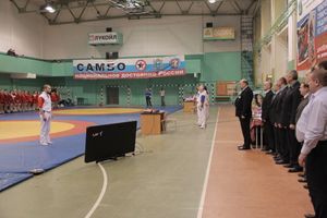 Открытие Чемпионата и Первенства СЗФО по самбо