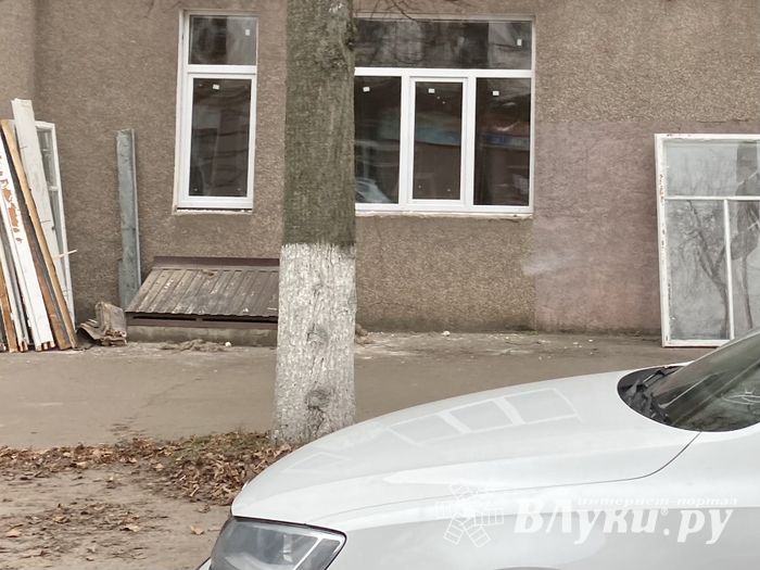 В великолукской детской библиотеке меняют окна (ФОТО)