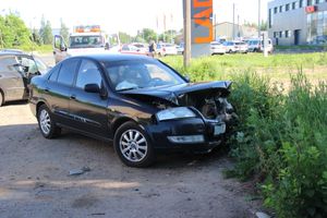 ДТП с участием трёх автомобилей на улице Гоголя (ФОТО)