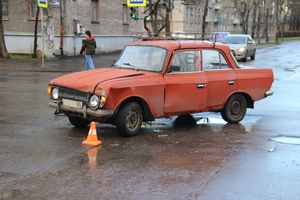 ДТП на перекрёстке Октябрьский-Первомайская (ФОТО)