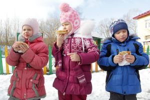 Широкую Масленицу отметили в детском саду №   (ФОТО)