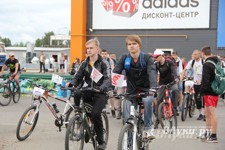 Велопробег в День города (фото)