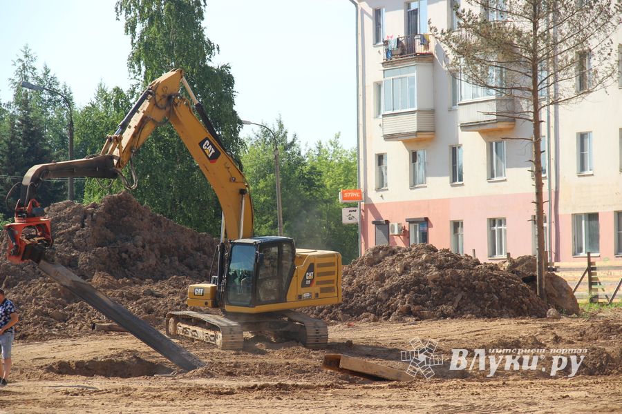 Новости со строительства подземных переходов в Великих Луках (ФОТО)