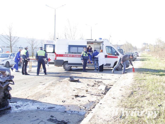 ДТП с пострадавшими в Великих Луках (ФОТО)