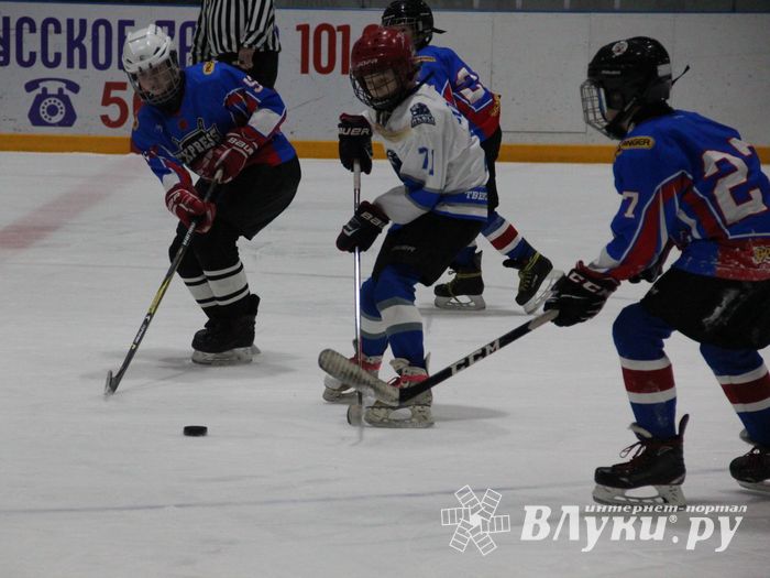 В Великих Луках прошел детский Открытый турнир по хоккею (ФОТО)