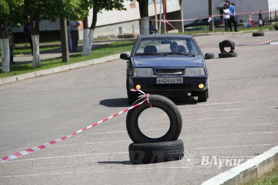 В Невеле состоялся финал по автоспринтслалому