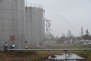 В Острове прошли пожарно-тактические учения (фото)