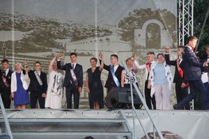 Великолукской «Бригантине» пришлось поплавать под дождём (ФОТО)