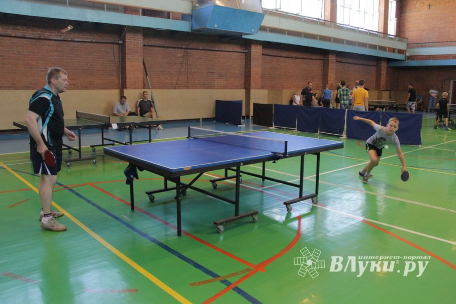 Турнир по настольному теннису в рамках празднования 850-летия Великих Лук (ФОТО)