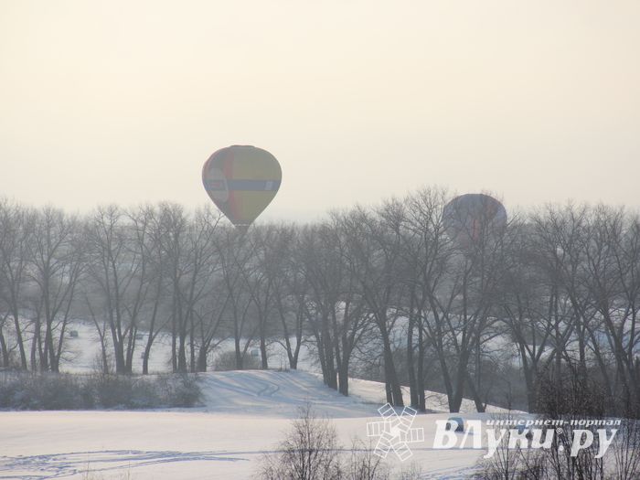 Великолукские пилоты присоединились к Рождественской фиесте «Яблоки на снегу» (ФОТО)