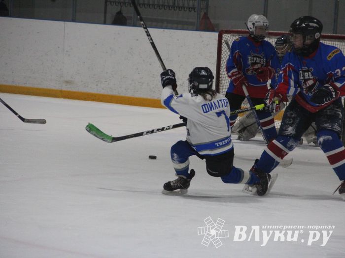 В Великих Луках прошел детский Открытый турнир по хоккею (ФОТО)