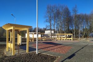 В парке «Петровском» появились перголы (ФОТО)