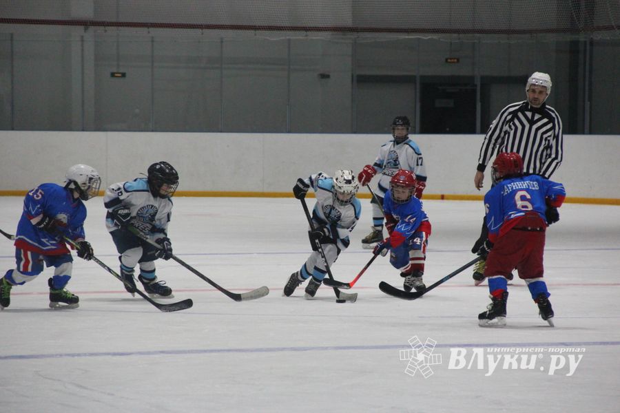 Детский турнир по хоккею прошел в Великих Луках (ФОТО)
