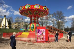 Великолукский городской парк рассказал о новых аттракционах (ФОТО)