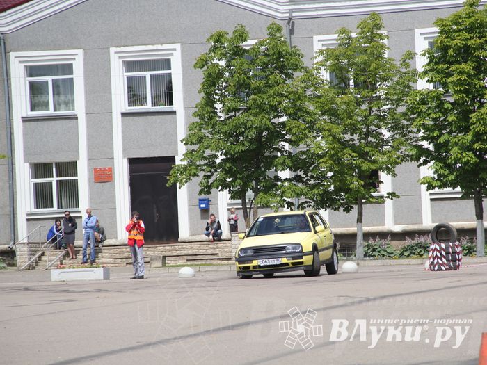 В Невеле состоялся финал по автоспринтслалому