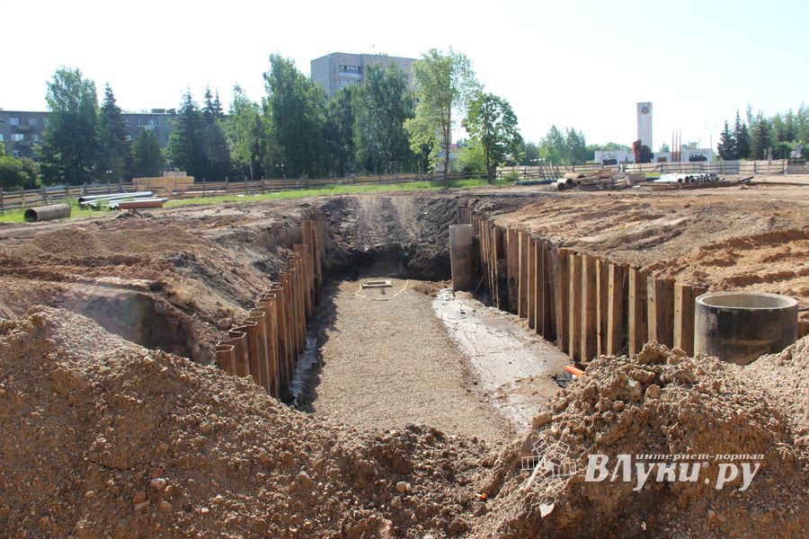 Новости со строительства подземных переходов в Великих Луках (ФОТО)