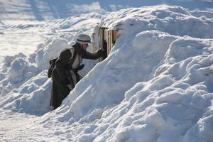В Великих Луках реконструировали подвиг Александра Матросова (12+)(ФОТО)