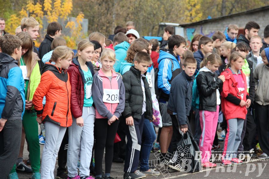Легкоатлетический осенний кросс прошел в Великих Луках (фото)