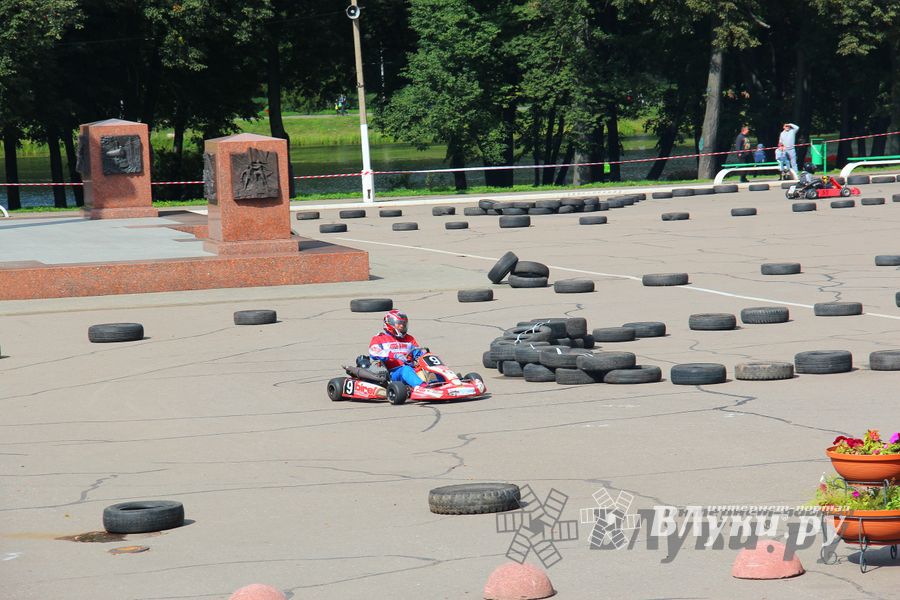 ​Великолучанин Николай Маркевич стал серебряным призером чемпионата г. Великие Луки по картингу (фото)