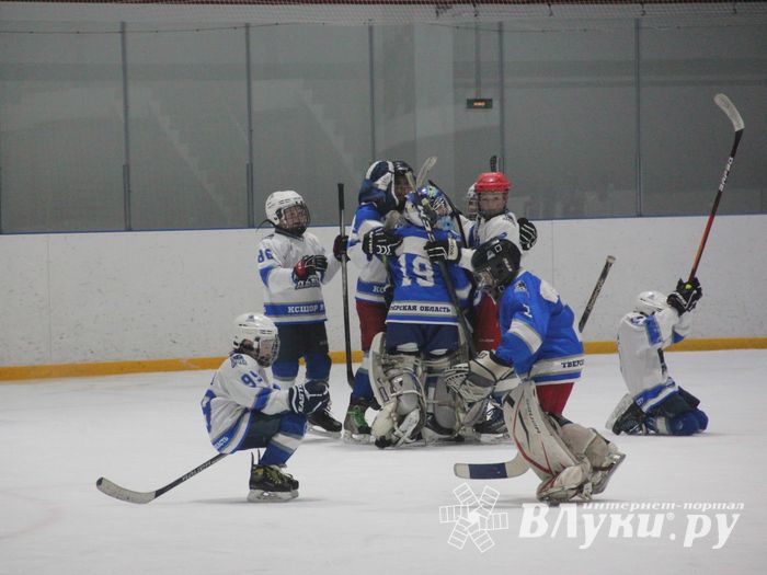 В Великих Луках прошел детский Открытый турнир по хоккею (ФОТО)