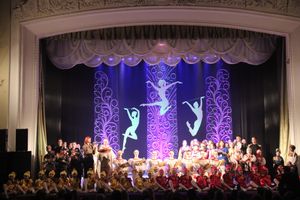 Хореографический коллектив «Жемчужина» отметил юбилей (фото)