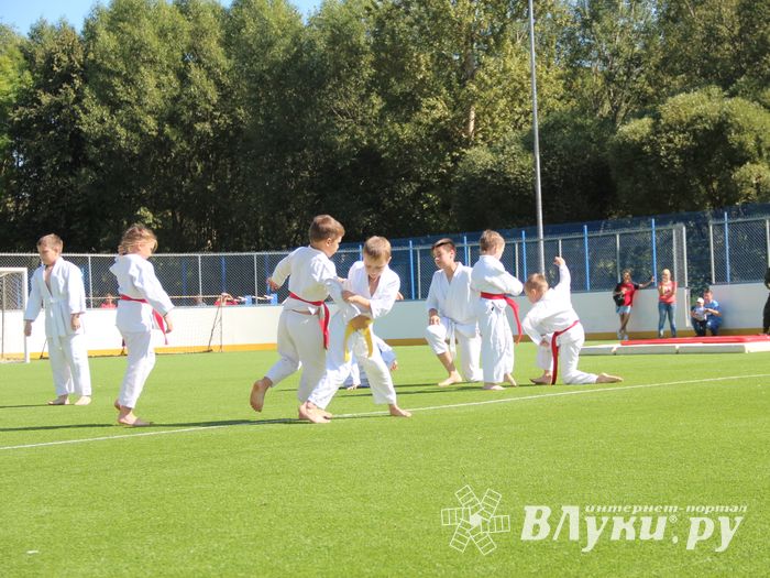 Большой спортивный праздник в Великих Луках (ФОТО)