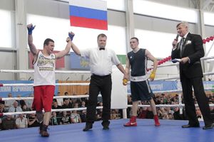 Матчевая встреча по боксу Великие Луки —Псков — Грозный (ФОТО)