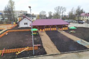 Детский сад на Заслонова готовится к сдаче (ФОТО)