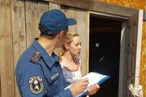 В Великих Луках садоводам напомнили о пожарной безопасности (ФОТО)