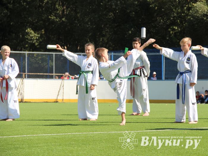 Большой спортивный праздник в Великих Луках (ФОТО)
