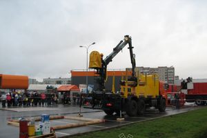 Международный конкурс профессионального мастерства «Лучший оператор гидроманипулятора – 2014»