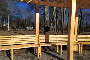 В парке «Петровском» появились перголы (ФОТО)