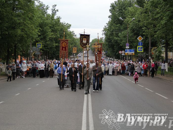 Крестный ход в честь Престольного праздника Вознесения Христова