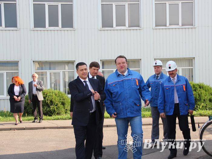 В Великих Луках с рабочим визитом находится Михаил Ведерников (ФОТО, ВИДЕО)