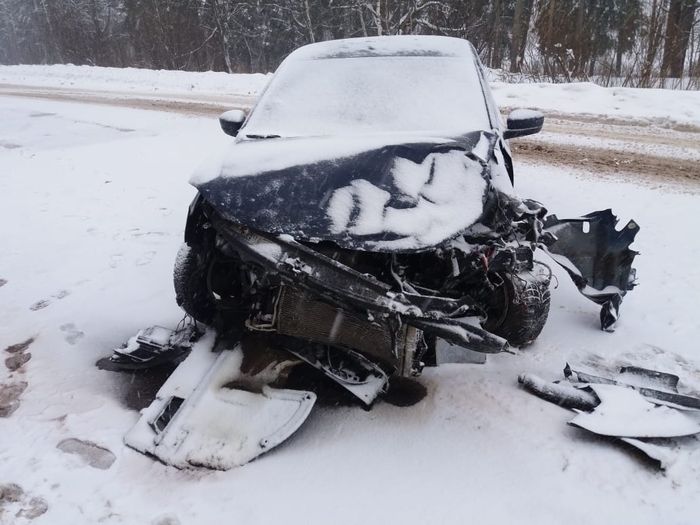 На трассе Великие Луки – Невель произошло ДТП (ФОТО)