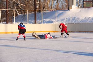Великолукский хоккей: много забитых шайб, немного потасовок и разбитых лиц (фото)
