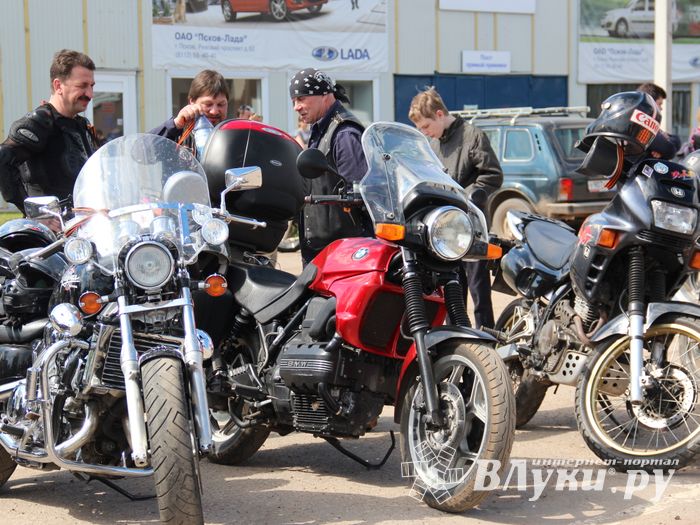 В Великих Луках прошло открытие мотосезона (ФОТО)