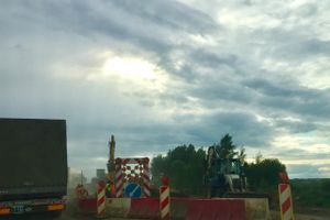 На трассе М9 Москва-Балтия продолжаются ремонтные работы (ФОТО)