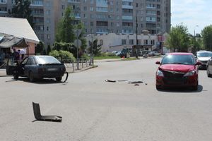 ДТП на перекрёстке Гражданской-Вокзальной (ФОТО)