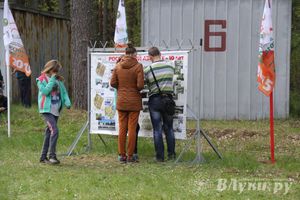 В Великолукском районе прошли массовые соревнований по спортивному ориентированию (фото)