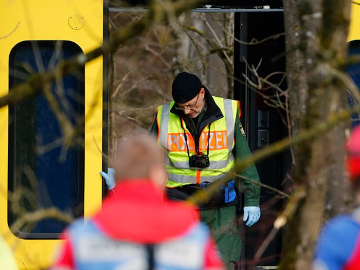 В Германии столкнулись два поезда (фото)